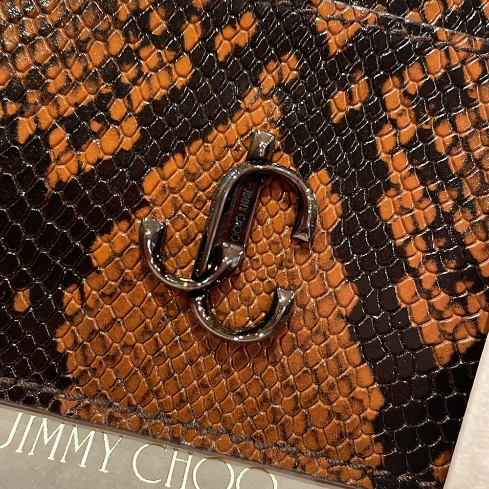 BNWT Jimmy Choo Card Case Holder Authentic